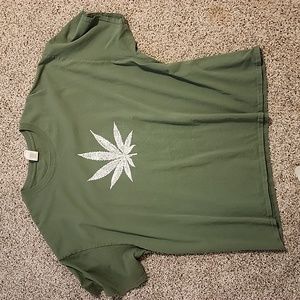 Pot Leaf T Shirt 3XL